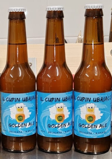 BIRRA ARTIGIANALE "GOLDEN ALE" 33 ML