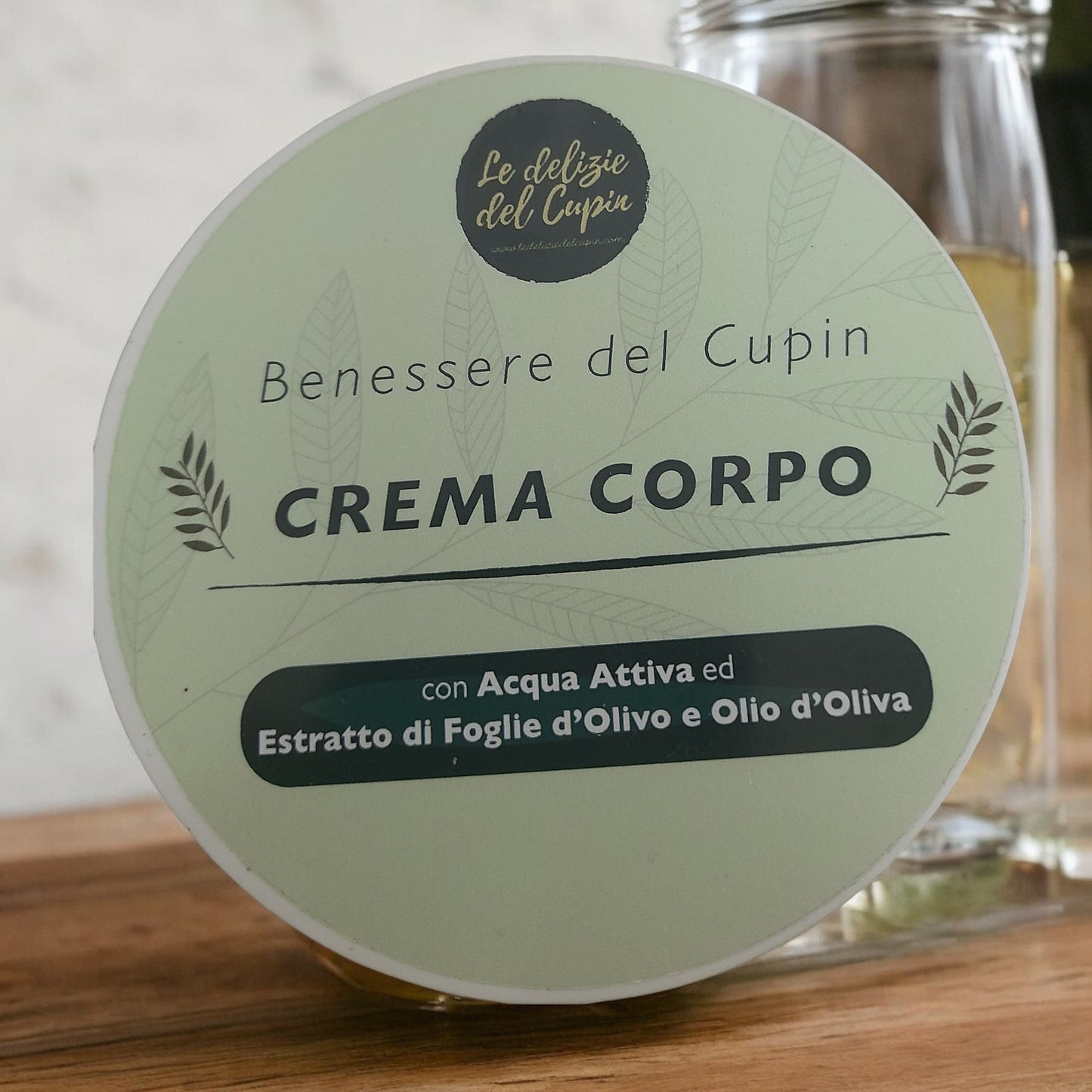 Crema Corpo con estratto di Foglie di Ulivo