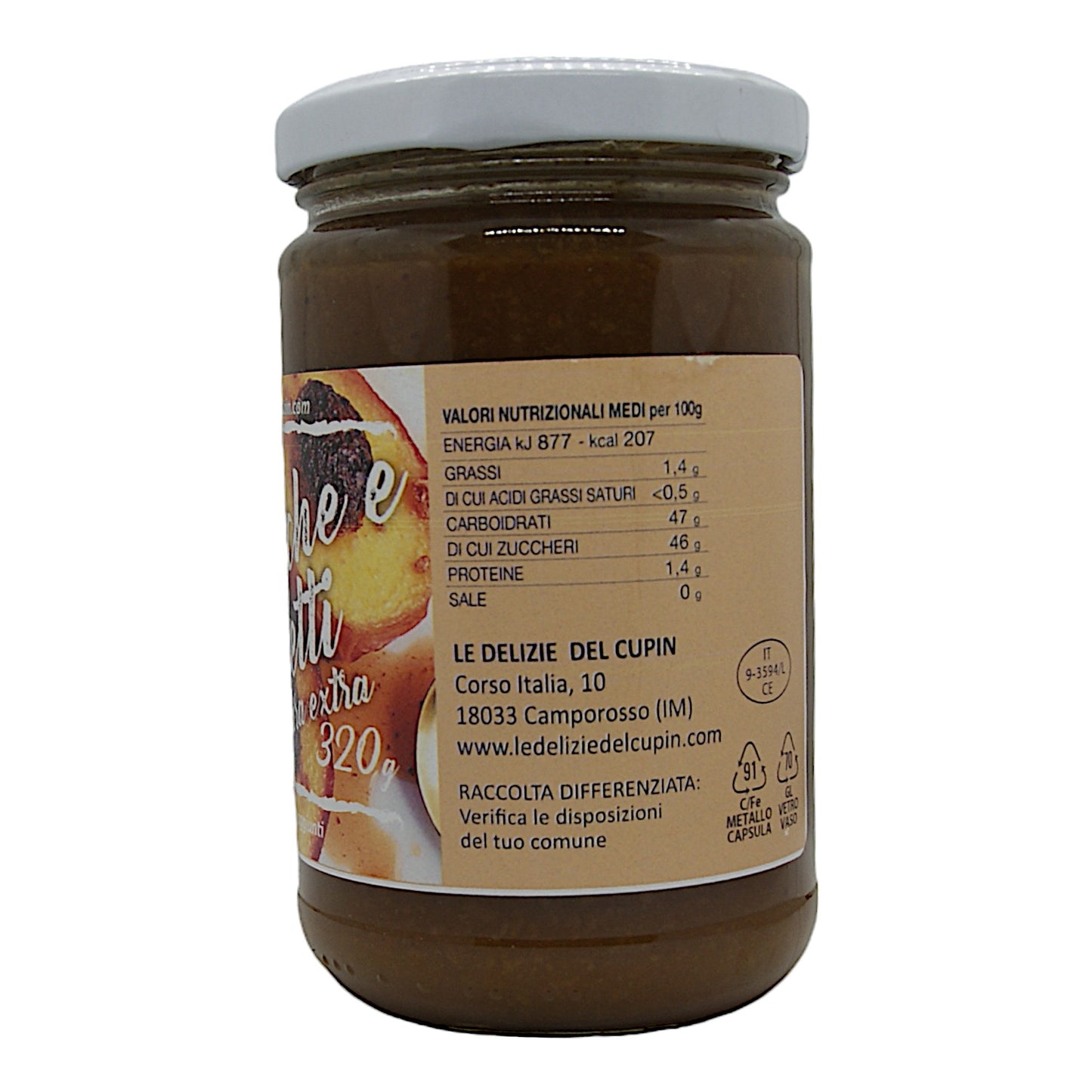 Composta Pesche e Amaretti 320g-3