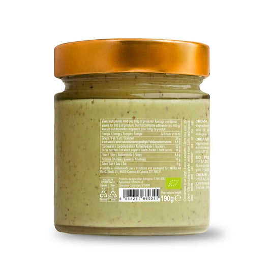 crema pistacchio etichetta