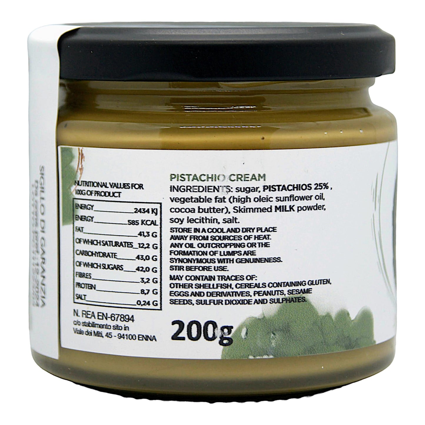 Crema spalmabile pistacchio 200gr-2