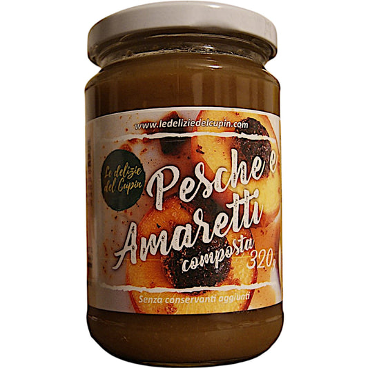 Composta Pesche e Amaretti 320g-0