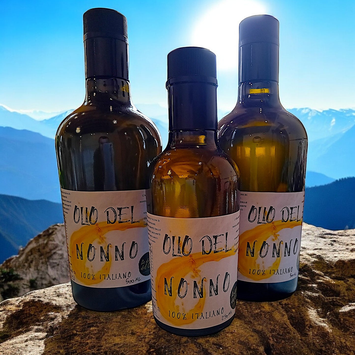 Olio EVO Monocultivar Taggiasco In Bottiglia  MOSTO NON FILTRATO