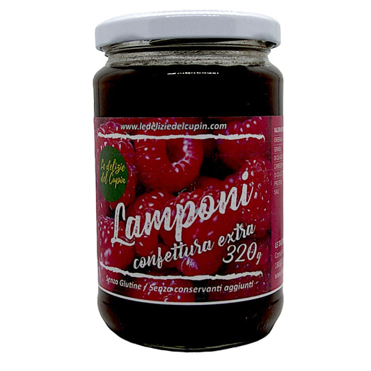 Confettura Extra di Lamponi 320g-0