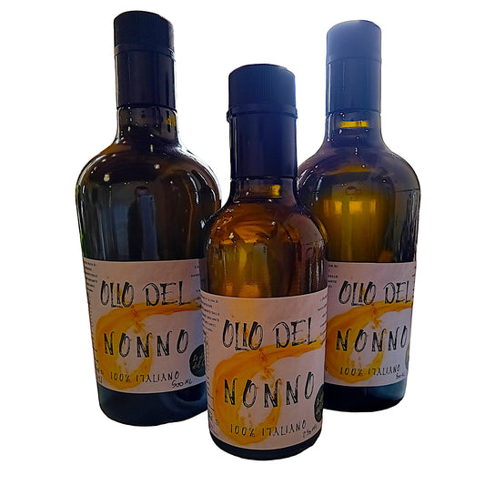 Olio EVO Monocultivar Taggiasco In Bottiglia  MOSTO NON FILTRATO