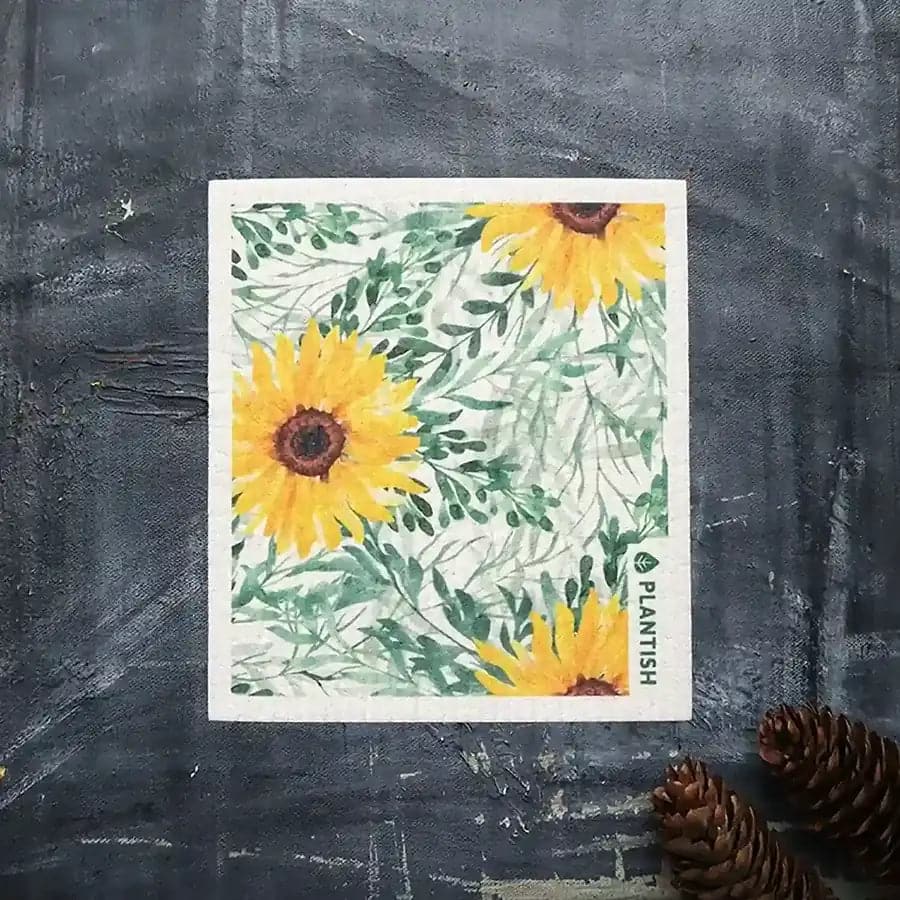 Floral Bursts - Swedish Sponge Cloth Set-3